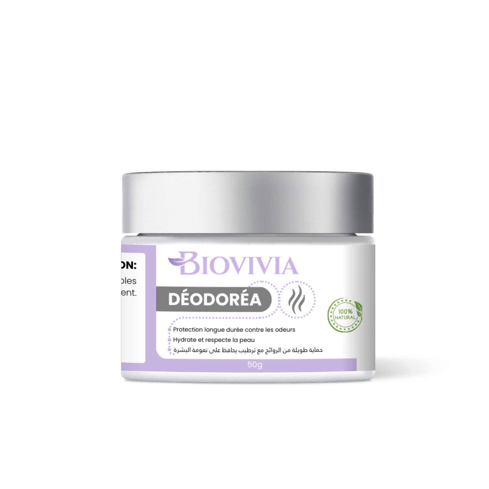 déodorant crème vegan formule naturelle anti odeurs Crème Déodorante