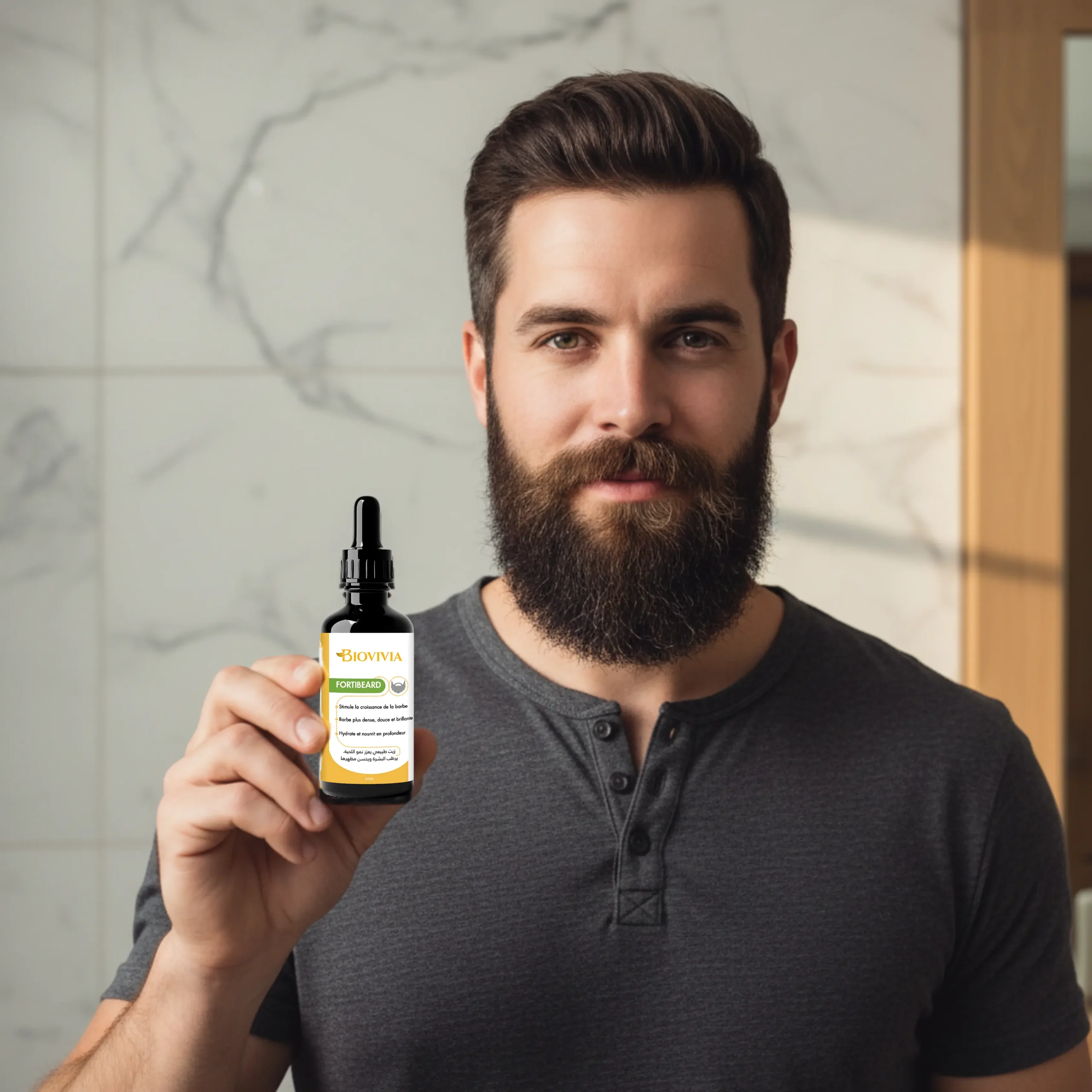 Huile à barbe Biovivia