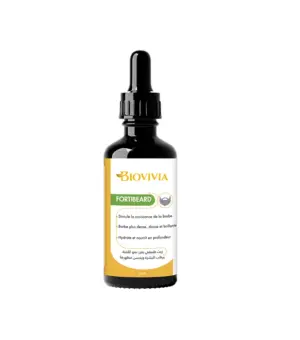 FORTIBEARD huile à barbe nourrissante BIOVIVIA 30 ml