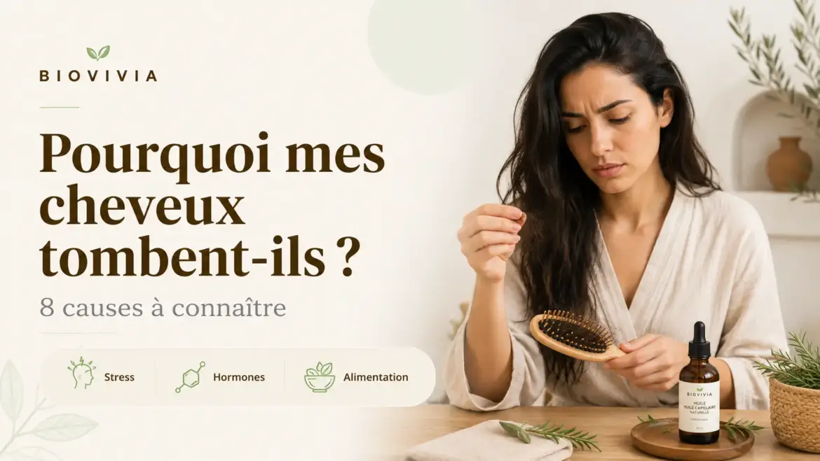 Pourquoi mes cheveux tombent-ils autant ? 8 causes à connaître