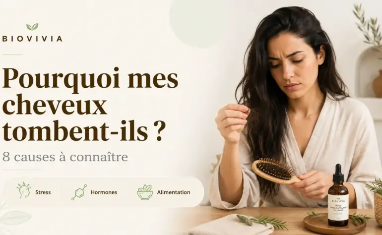 Pourquoi mes cheveux tombent-ils autant ? 8 causes à connaître